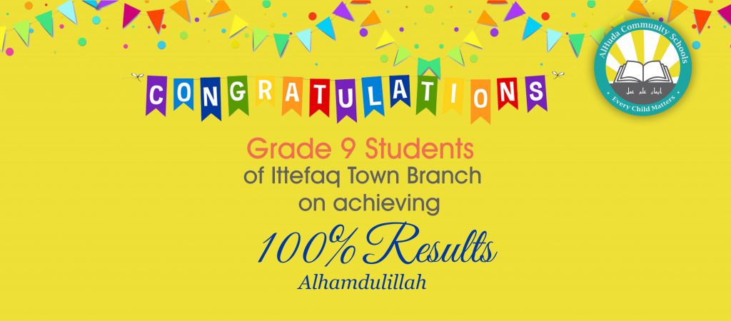 Outstanding 9th Class Result 2021